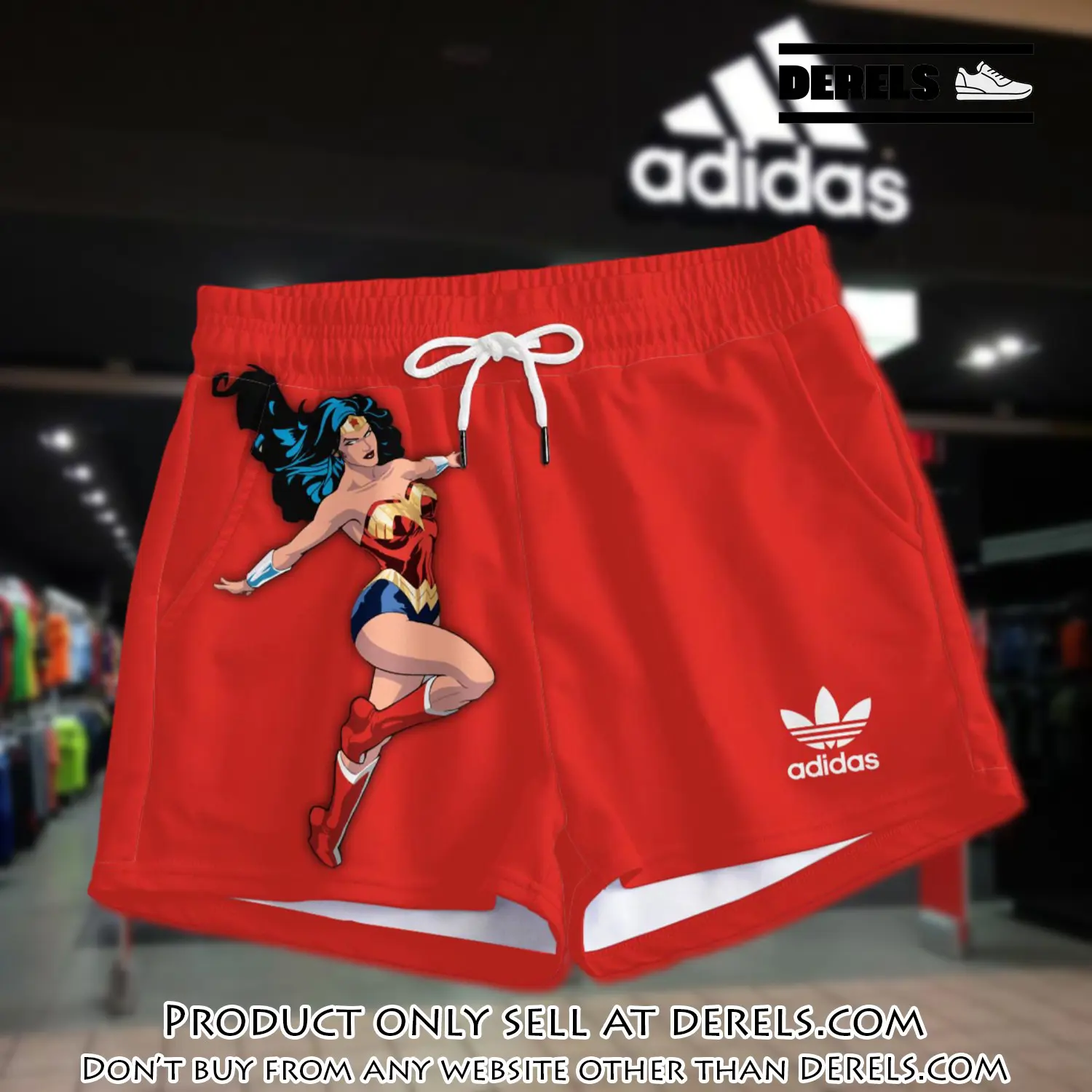 Premium wonder woman in adidas women shorts lady beach shorts wms1071 dr3502183